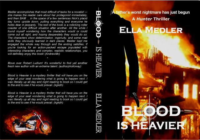 BLOOD IS HEAVIER WRAP COVER
